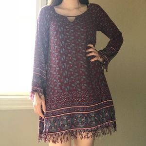 Alter’d State Maroon Dress